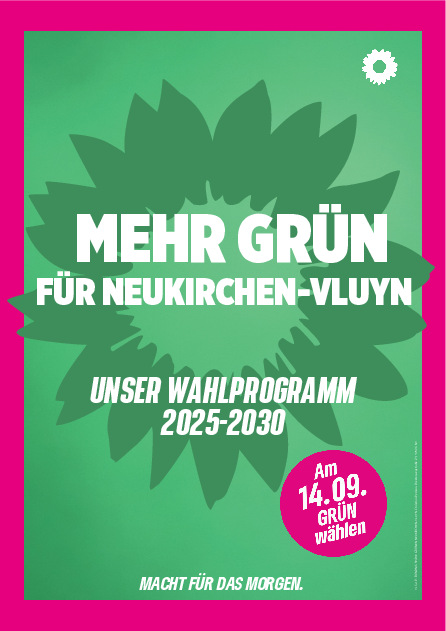 Wahlprogramm Grüne Neukirchen-Vluyn 2025-2030