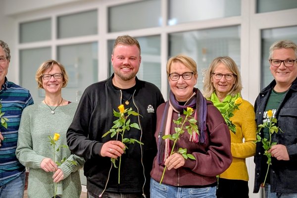 Steffen Richter, Marion Jelitto, Christian Pelikan, Karin Fetzer, Marion Fritsch und Torsten Wittrock