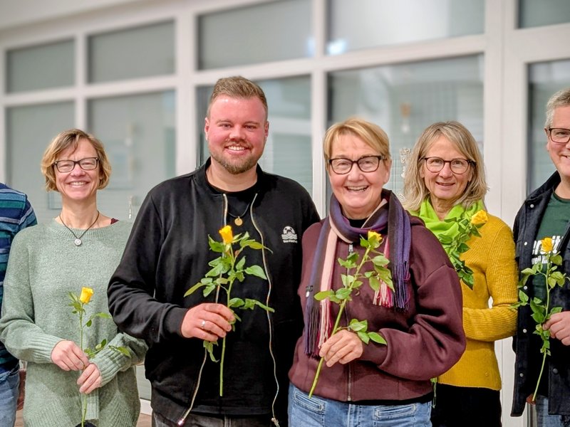 Steffen Richter, Marion Jelitto, Christian Pelikan, Karin Fetzer, Marion Fritsch und Torsten Wittrock